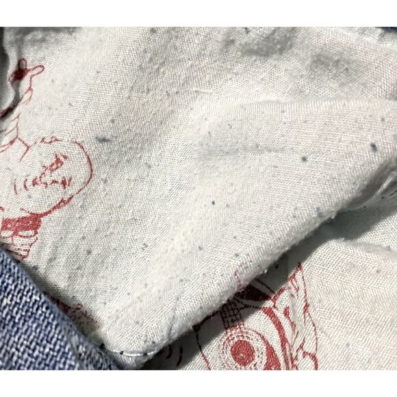 True Religion Womens Size 30 Straight Leg Jeans Size 31 Made In USA Denim - Picture 8 of 8